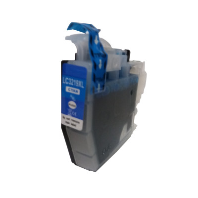 Brother LC-3219XLC (LC-3219C, LC-3217, LC-3217C) modrá (cyan) - kompatibilní inkoustová náplň (cartridge)