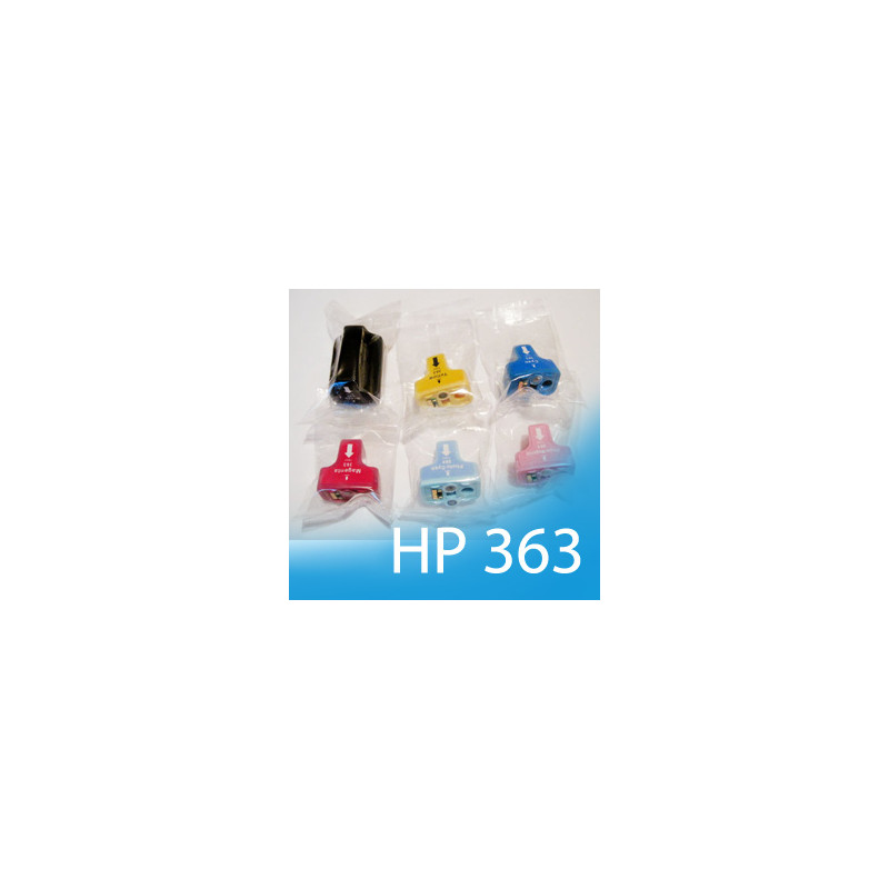 Sada HP č. 363   kompatibilní cartridge
