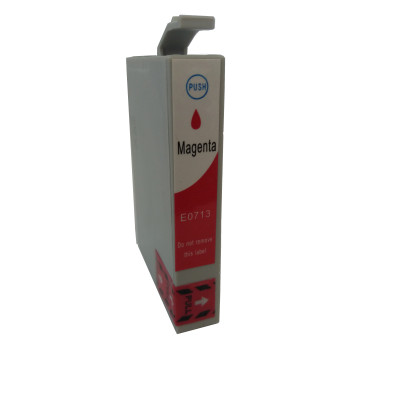Epson T0713 purpurová (magenta) kompatibilní cartridge