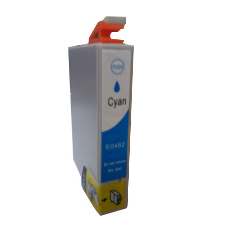 Epson T0482 azurová (cyan) kompatibilní cartridge